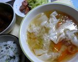 ちゅるん♬　茹でワンタン作り方6写真