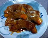 豚肉を巻いて～作り方4写真