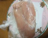 激うま♡塩鶏(むね肉)のグリル焼き♬作り方1写真