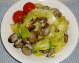 パパのあさりキャベツ作り方6写真