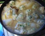 大根と鶏団子の塩麹スープ作り方4写真
