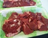 エゾ鹿肉のトマト煮込み作り方1写真
