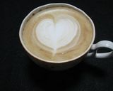 つぶつぶハートのカプチーノ作り方10写真