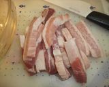 塩麹de豚バラとえりんぎのペッパー炒め作り方1写真