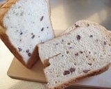 HB早焼き＊きな粉と甘納豆の食パン作り方6写真