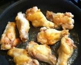 ☆揚げない～でもからっと鶏手羽　甘辛味☆作り方1写真