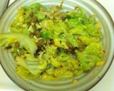 ランチに☆簡単キャベたま納豆丼作り方6写真