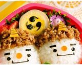 ＊キャラ弁＊　節分に鬼くん★作り方5写真