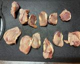 やみつきネギ塩砂肝ポン酢作り方1写真
