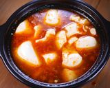 行列の韓国料理店の🍚スンドゥブチゲ🤩作り方5写真
