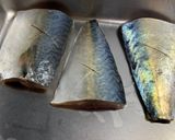 ご飯がすすむ　サクサクサバの竜田揚げ作り方1写真