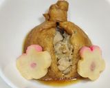 うちの味☆きのこ香る♪ヘルシー巾着♪白滝作り方38写真