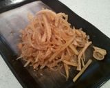 たっぷり生姜と鶏皮しらたき作り方8写真