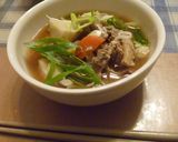 けんちん汁♪塩麹と根菜の旨味たっぷり作り方3写真