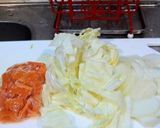 たまご入野菜炒め作り方1写真