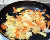 たまご入野菜炒め作り方4写真