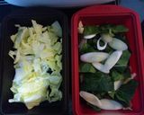 野菜とタラとお豆腐のジャンダレ蒸し作り方3写真