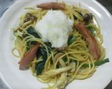 大根おろし和風パスタ作り方2写真