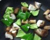 ピーマンと椎茸のおかか炒め作り方2写真