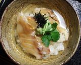 ごまダレが美味☆鯛茶漬け＆サーモン茶漬け作り方6写真