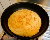 ♥もちもち台湾定番朝飯（蛋餅ダンビン）♥作り方9写真