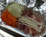 超簡単で2度美味しい♪鶏のホイル焼き。作り方2写真
