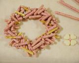 ホワイトデーにポッキーの可愛いデコリース作り方9写真