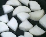 ぶり大根(玉ねぎ多め)作り方2写真