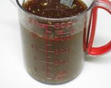 食べるラー油で食べる甘味噌豆腐♪作り方1写真