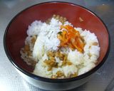一石⑤鳥☆満点☆目玉焼き丼作り方3写真