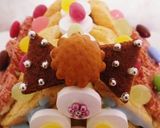 * 春のヘクセンハウス * お菓子の家♪作り方10写真