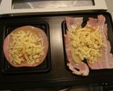 ホットサンドメーカーでクロックマダム風作り方3写真