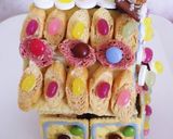 * 春のヘクセンハウス * お菓子の家♪作り方12写真