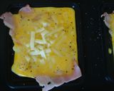 ホットサンドメーカーでクロックムッシュ風作り方1写真