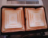 ホットサンドメーカーでクロックムッシュ風作り方2写真