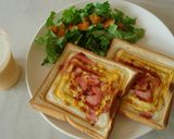 ホットサンドメーカーでクロックマダム風作り方6写真