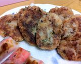 沖縄どぅる天風　里芋天作り方6写真