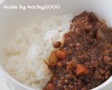チーズがトロ～♪シチュー（カレー）ライス作り方8写真