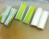 鶏サンドo(^▽^)o～ネギを包んで～作り方1写真