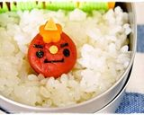 ＊キャラ弁＊　節分に梅干DEおにくん★作り方3写真