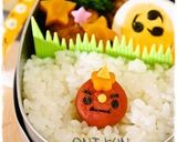 ＊キャラ弁＊　節分に梅干DEおにくん★作り方4写真