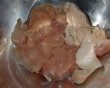 *鶏のふわふわあんかけ*作り方1写真