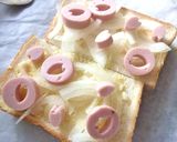 塩麹×玉葱・魚ニソのカレー風味トースト作り方3写真