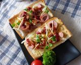塩麹×玉葱・魚ニソのカレー風味トースト作り方5写真