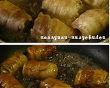 ■お酢でマイルド！豚肉巻き竹輪の照り焼き作り方3写真