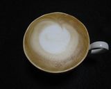 お絵描きラテアートの簡単キャンバス作り方9写真
