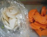 にんじんとかぶのきんぴら作り方1写真
