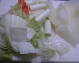 野菜と豚肉のゴマ味噌煮作り方1写真