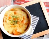 ほくウマ*カボチャの米粉豆乳グラタン作り方5写真