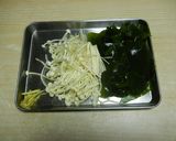 【農家のレシピ】わかめとエノキのさっと煮作り方1写真